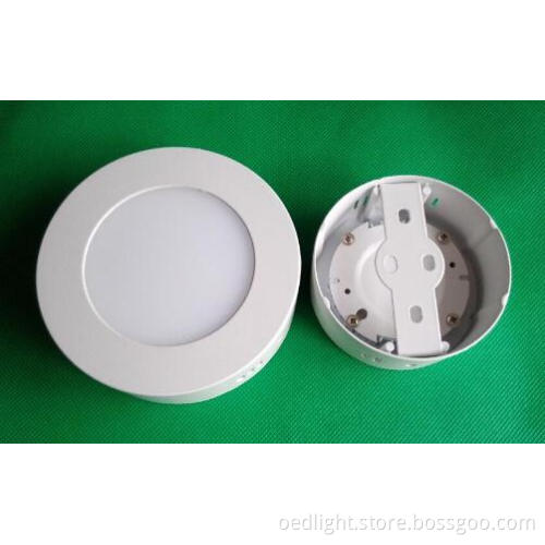 6W Ceiling LED Panel Light 2835 LED CE RoHS for Family Lighting